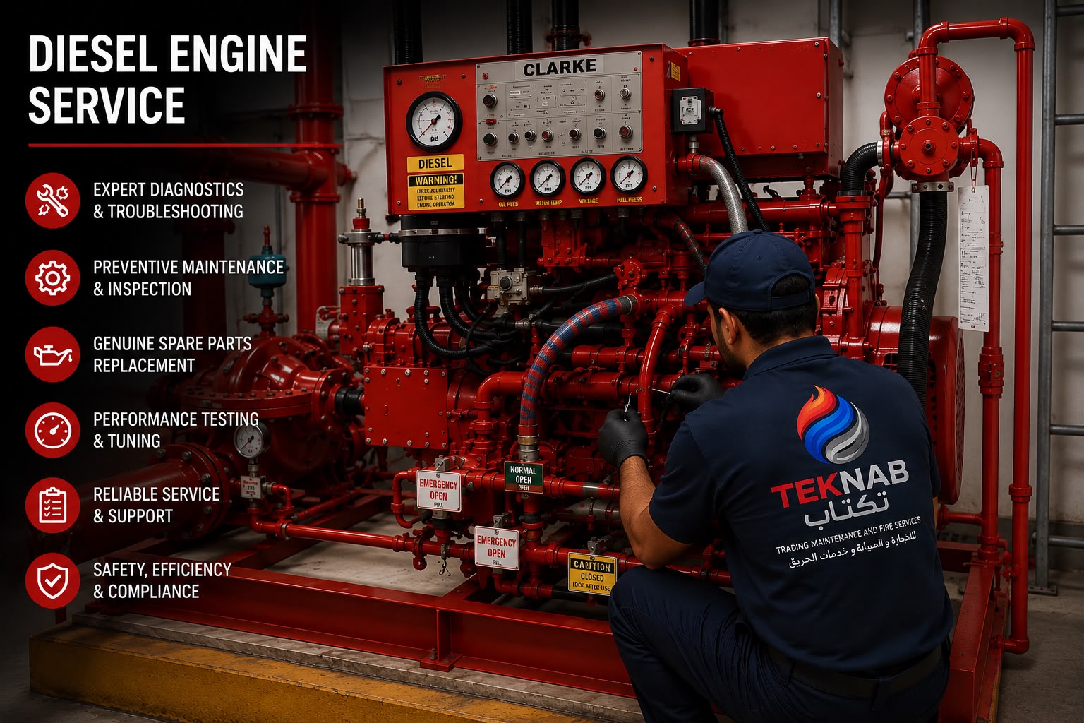 Diesel Engine Service