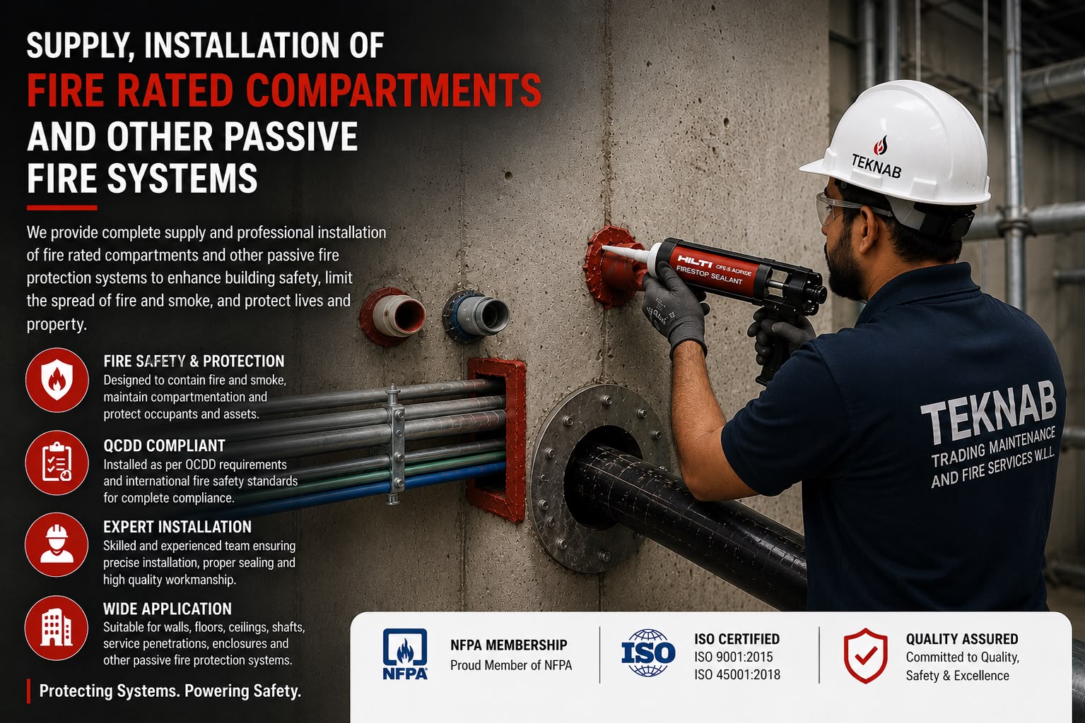 Fire Rated Compartments and Passive Fire Systems