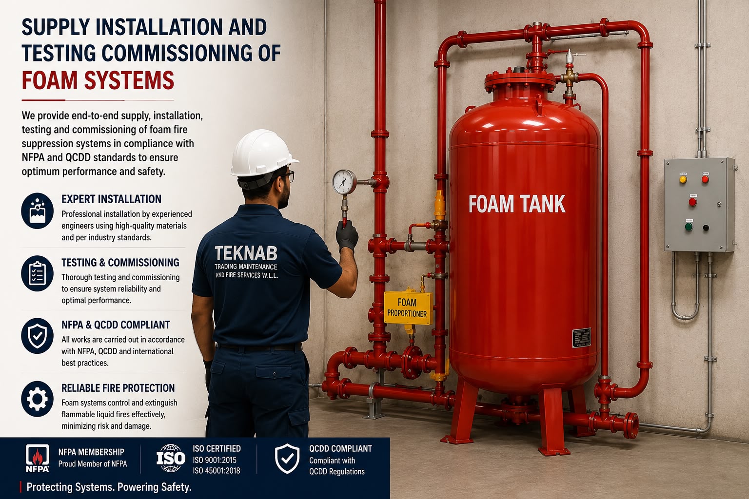 Foam Fire Suppression Systems