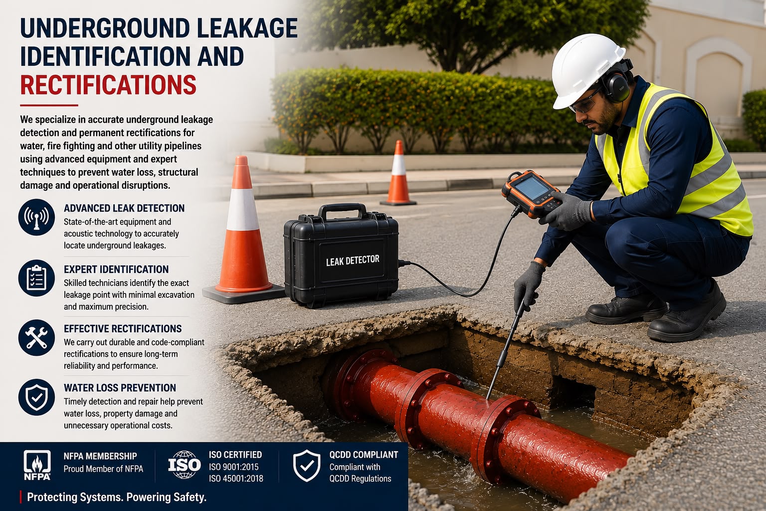 Underground Leakage Identification and Rectification